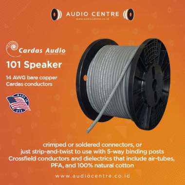 Cardas Audio 101 14 AWG Speaker Cable permeter tanpa plug