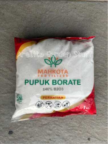 Pupuk Borate Mahkota with B2O3 46% 1kg kemasan pabrik