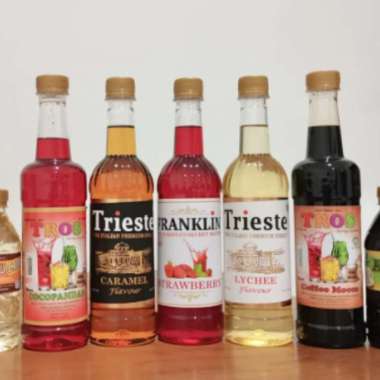 Trieste Italian Premium Syrup - 650ml Strawberry