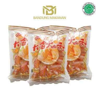 NARAYA ORANGE JELLY CANDY ECER JERUK 500gr