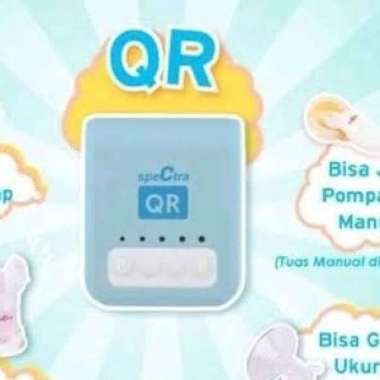 Spectra QR Electric Breastpump Merah