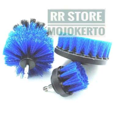 Sikat Bor Elektrik Power Cleaning Head 3 PCS