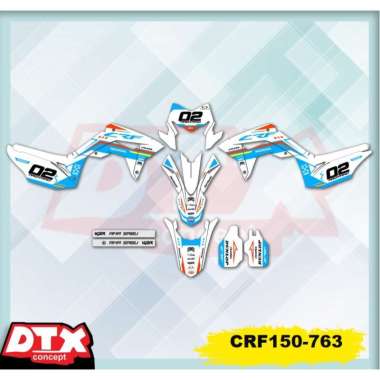 decal crf150 full body decal crf150 decal crf150 supermoto stiker motor crf150 stiker motor keren st