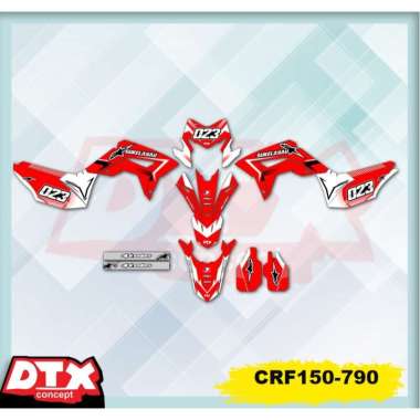 decal crf150 full body decal crf150 decal crf150 supermoto stiker motor crf150 stiker motor keren st