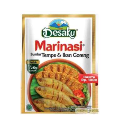 Desaku Bumbu Marinasi Tempe Ikan Ayam 1 Sachet 15gr