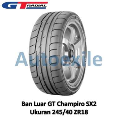 Ban Luar GT 245/40 R18 Champiro SX2 Tubeless ZR18 Slalom Drift Tire