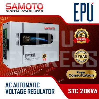 Stabilizer Samoto 20KVA Triac Control Stabiliser 20000VA Stavol Listrik STC20000