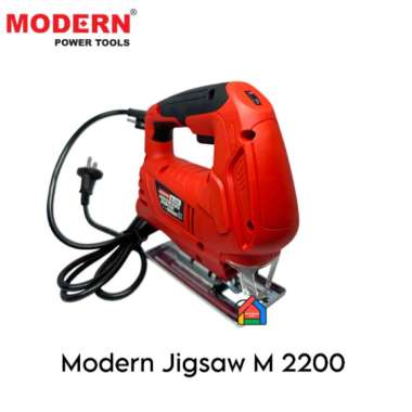 Mesin Jigsaw Gergaji Modern M 2200 Triplek Potong Kayu Listrik / Jig Saw Modern M2200