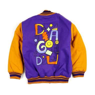 Dagadu Varsity Canvas Anak Usia 0-7 Tahun Baby Blue XL