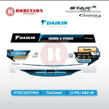 AC SPLIT DAIKIN STAR INVERTER 1PK STKC25TVM (MEDAN)