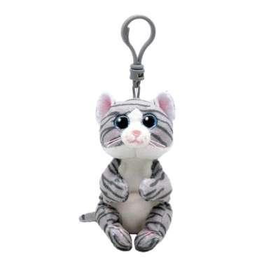 TY Toys Beanie Boos Plush Keychain - Gantungan Kunci Bag Charm Boneka Mitzi Cat