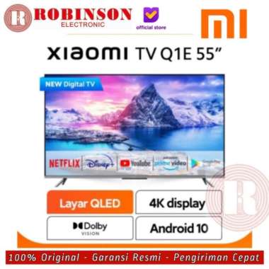 XIAOMI LED TV 4K UHD QLED ANDROID 55 INCHI - Q1E55