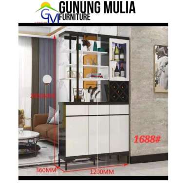 Lemari Sekat Ruangan / Lemari Hias Sekat / Partisi Ruangan 1688
