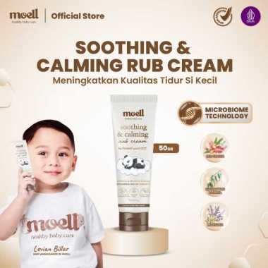 MOELL SOOTHING & CALMING RUB CREAM 50Gr