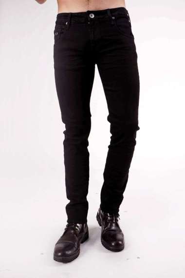 Celana Pria/Skinny C4 Series Black Raw Handmade 43KC4B3BK - Bombboogie 32