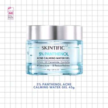 SKINTIFIC - 5% Panthenol Acne Calming Water Gel 45g
