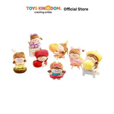Toys Kingdom Kimmon Rorojump Boneka Fruit Pendant Random Toys Kids Toy Boneka Karakter Doll Mainan K