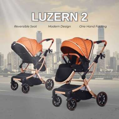 ChrisOlins A80881 Stroller Luzern 2 Premium Reversible Seat