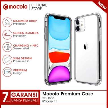 Mocolo PREMIUM Clear Case For iPhone 11 - Casing Clear Magsafe