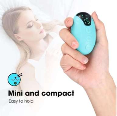 Alat Bantu Tidur Genggam Sleep Aid Palm Calmer Low Frequency Pulse - HY40 - White