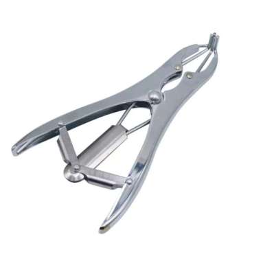 Tang Kastrasi Alat Kebiri Hewan Ternak Kambing Domba Silver