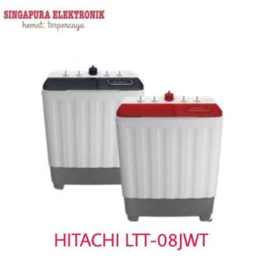 Hitachi Mesin cuci 2 Tabung 8Kg LTT-08JWT