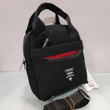 Tas Selempang Chibao CB 5881 Kanvas Wanita Hitam