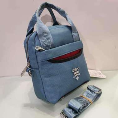 Tas Selempang Chibao CB 5881 Kanvas Wanita Biru Langit