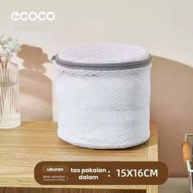 ECOCO Laundry Bag - Tas laundry tas cuci Tas laundry mesin cuci tas jaring antibakteri khusus tas cu