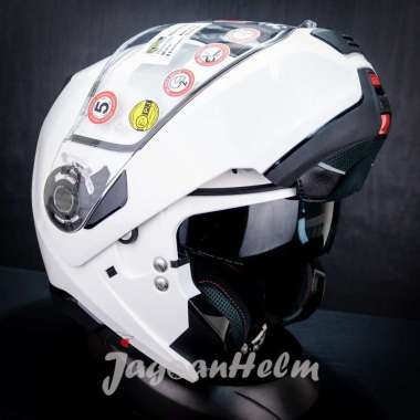 NOLAN HELM N100-5 SPECIAL N-COM 015 | PURE WHITE | N1005 MODULAR L