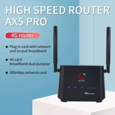 Cpe Router AX5 Pro 300Mbps 4G LTE WiFi Modem Router Unlock All oprator