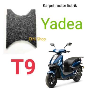Karpet sepeda motor listrik Yadea T9 Abu-abu