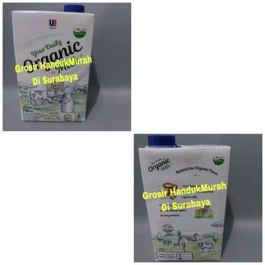 Susu UHT Ultra Milk Organik Kotak 750 ml