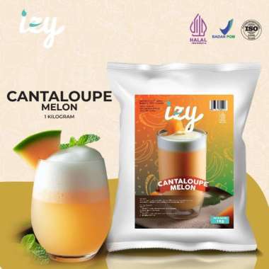 Izy Powder Drink Melon Cantaloupe - Bubuk Minuman Melon Jepang 1 Kg