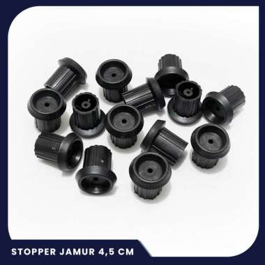 STOPPER KAKI PLASTIK MODEL JAMUR 4,5 CM - BAHAN BAKU SOFA/AKSESORIS SOFA/FURNITURE/LEMARI/KURSI/DIVAN/SPRING BED/KASUR/TAS/SEPATU/SANDAL/JOK MOTOR/JOK