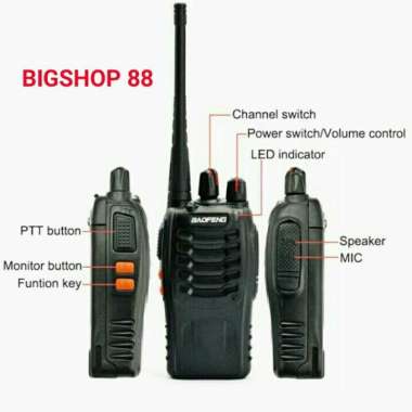 2PC HT Baofeng 888S Handy Talkie Walkie Talkie Baofeng 888s 2PC