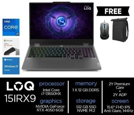 LENOVO GM-LOQ-15IRX9 ( Luna Grey ) + OHS 83DV00AHID