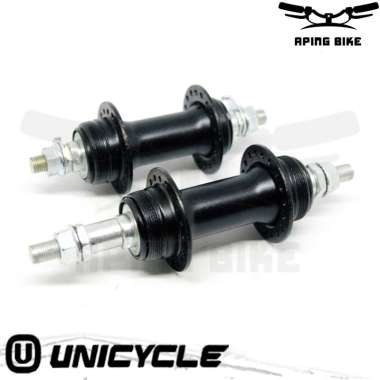 Hub Freehub Sepeda Unicycle Besi 36H 14G Dobel Drat Discbrake MTB Lipat Mini