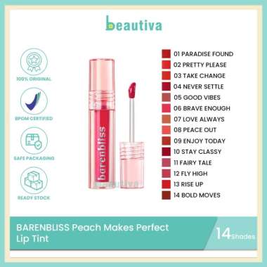 BNB Barenbliss Peach Makes Perfect Lip Tint Korea 06 Brave Enough