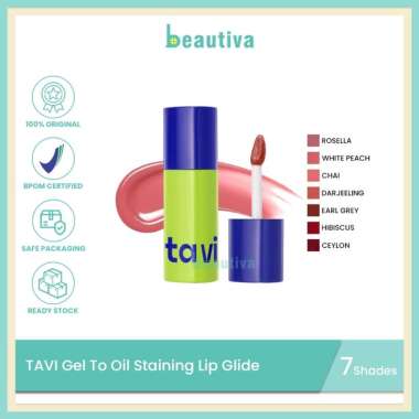TAVI Gel to Oil Staining Lip Glide Rosella
