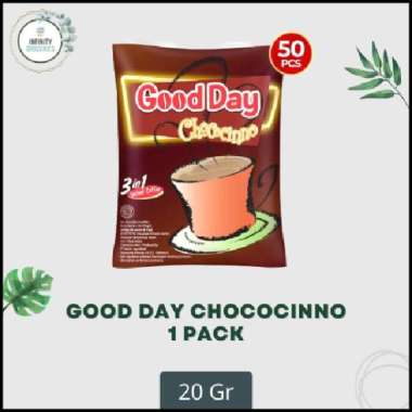 KOPI GOOD DAY CHOCOCINO 1 PACK 50 PC X 20 GR MURAH !!