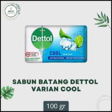 SABUN DETTOL BATANG SOAP VARIAN COOL 100 GR MURAH !!