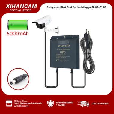TECNO XIHANCAM Mini UPS CCTV 12V UPS Router Wifi Modem Wifi UPS Mini 12V Untuk Wifi CCTV Cadangan Ba