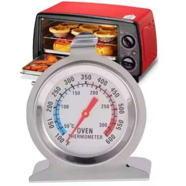 Thermometer Oven Dapur Stainless Steel Analog Termometer Peralatan Masak Oven Rumah Tangga Termomete