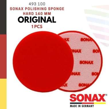 SONAX Polishing Sponge Hard, Busa Poles Foam Pad Cutting 6" inch
