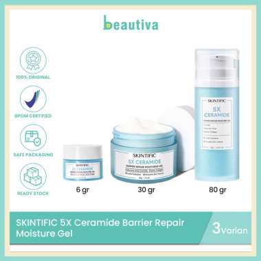 SKINTIFIC 5X Ceramide Barrier Moisturizer Moisture Gel 30 gr