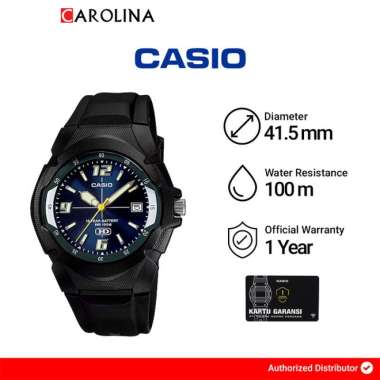 Jam Tangan Pria Casio General MW-600F-2A 10 Year Battery Life Blue