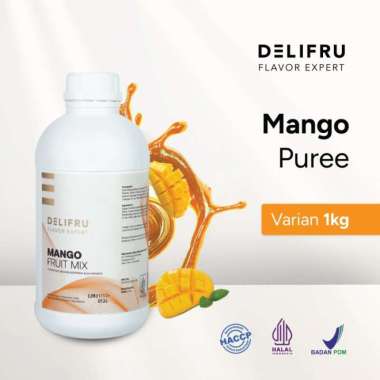 Delifru Mango Fruit Mix Puree - Puree Mango 1 Kg