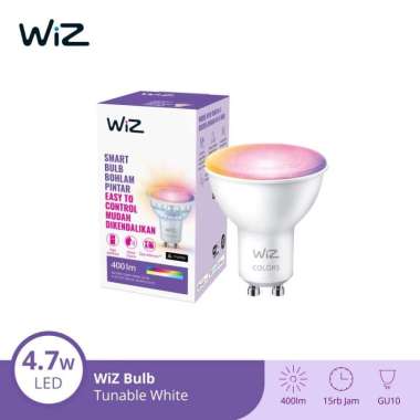 [PROMO] WiZ Lampu Smart LED Spotlight GU10 WiFi RGB