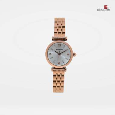 Jam Tangan Wanita - Elizabeth | Chain Strap 2201-0900 Rose Gold